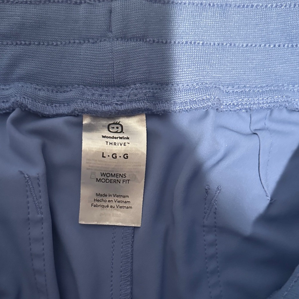 Women’s ceil blue scrub pants size large - Picture 2 of 4